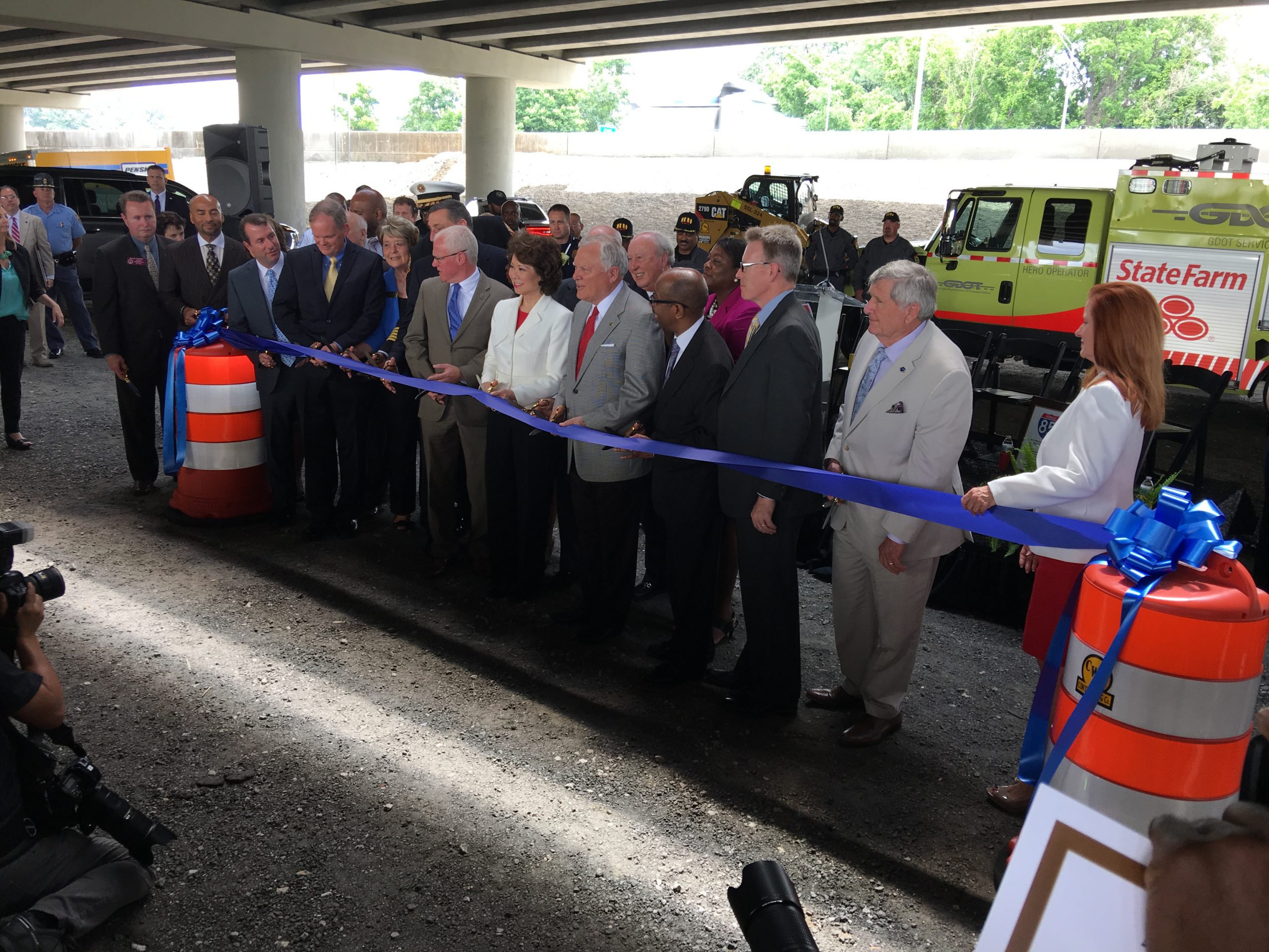 I 85 Bridge Ribbon Cutting Metro Atlanta Chamber 