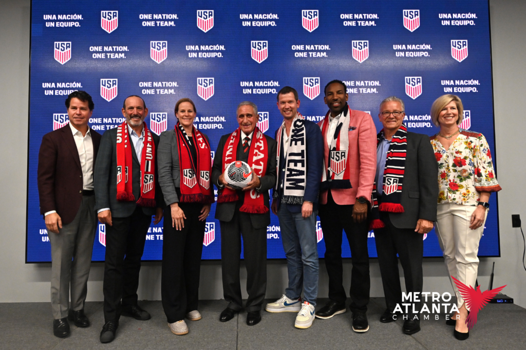 Gov. Kemp Applauds U.S. Soccer’s Plans for National Training Center, Headquarters in Georgia