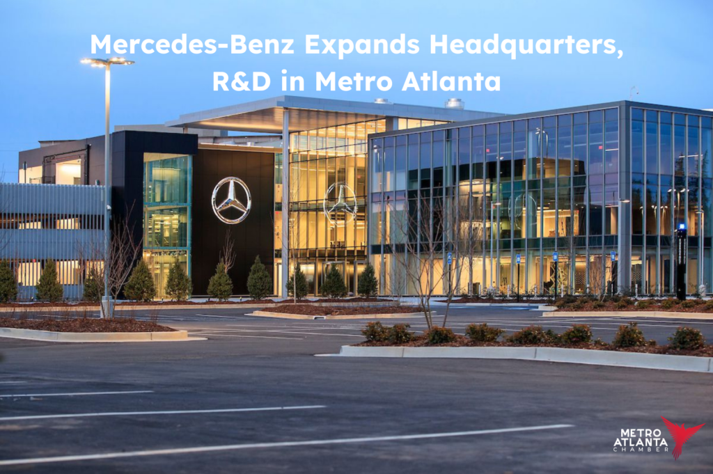 Mercedes-Benz Establishing North American Headquarters, new Research & Development Hub in Metro Atlanta