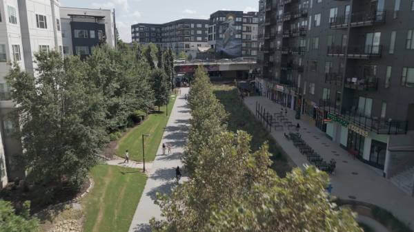 Atlanta Beltline Drone