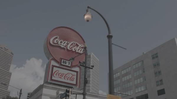 Coca Cola Sign Ground