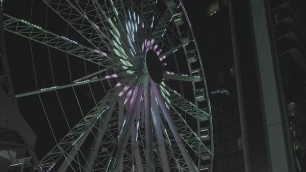 Skyview Atlanta Night Ground