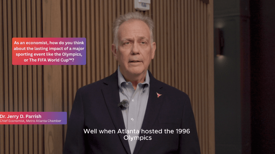 Dr. Jerry Parrish Interview Clip: Lasting impact of major sporting events 1996 Olympic legacy and the FIFA World Cup 2026